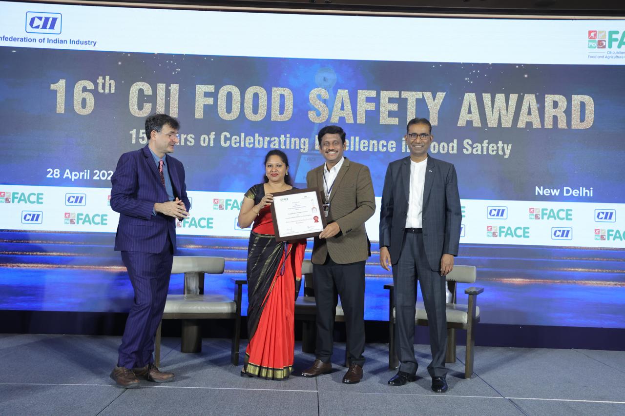 16th CII Food Safety Award